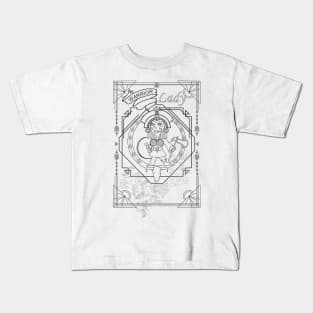 Warrior Lady. Viking Kids T-Shirt